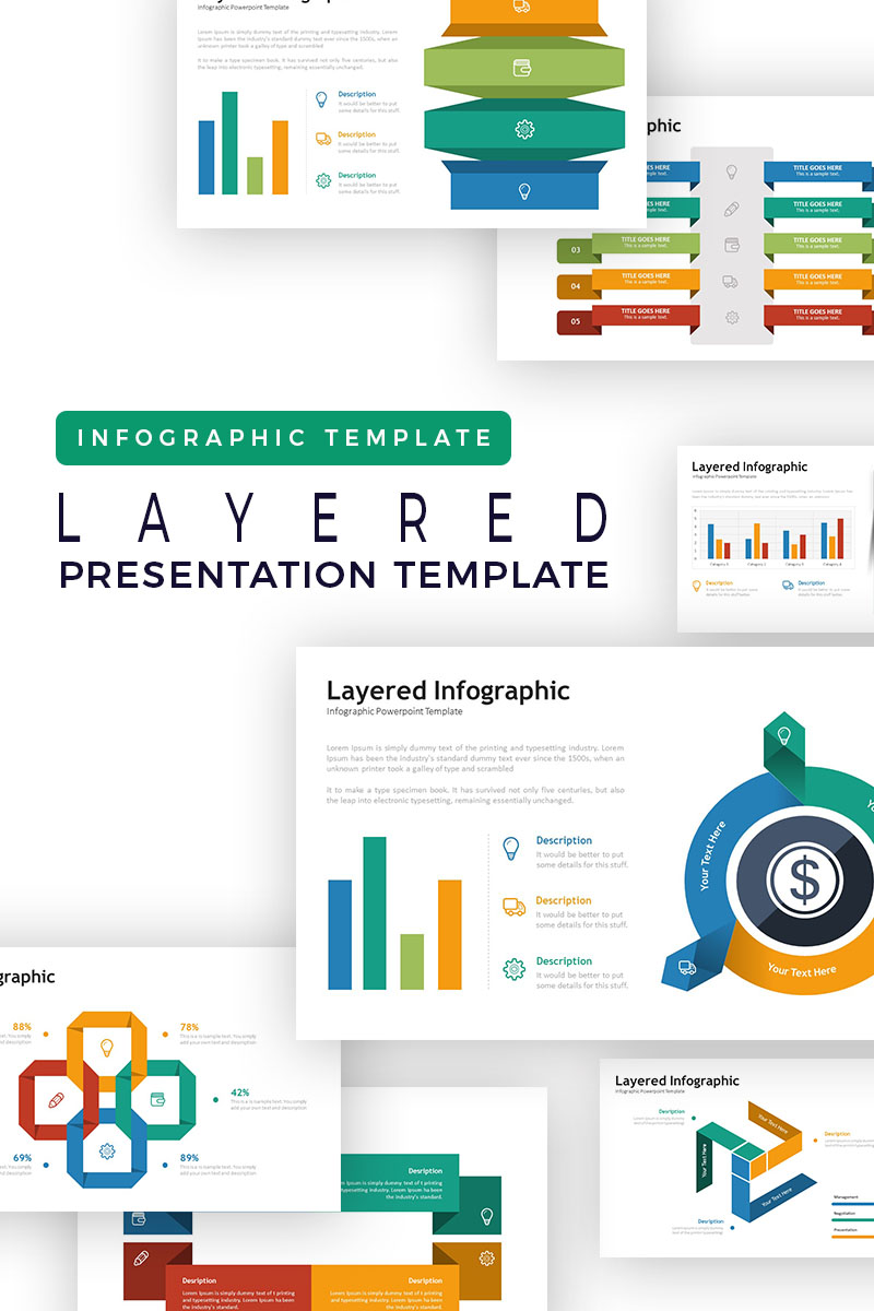 layered presentation infographic powerpoint template 73792 powerpoint infographic template ppt